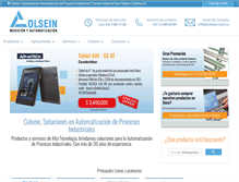 Tablet Screenshot of colsein.com.co